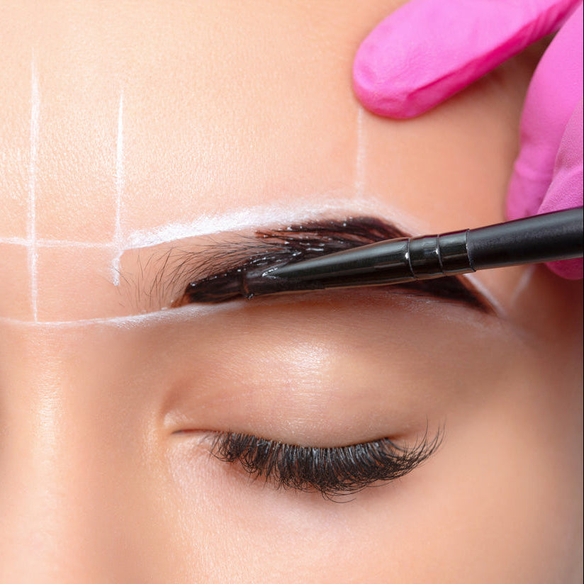 Eyebrow reshape & Henna tint